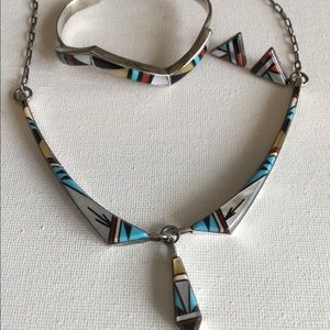Zuni Inlay 3-piece Set